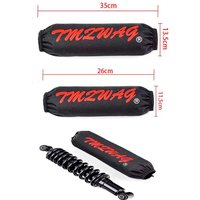 26CM x 35CM Rear Shock Absorber Dust Cover Motorcycle Dirt Bike ADV ATV Rear Shock Absorber Waterproof Protective Sleeve