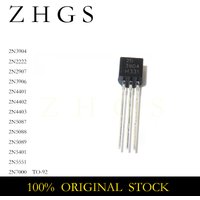50PCS 2N3904 TO-92 2N2222 2N2907 2N3906 2N4401 2N4403 2N5088 2N5089 2N5551 2N5401 2N7000 2N5087 2N4402 NPN Transistor