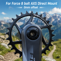 PASS QUEST direct mount chainring For Sram Force 8 bolt Crank AXS 12 speed chains Hollow Round 0mm offset chainring narrow wide