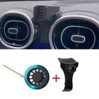1Set ABS Material For 2022 2023 Mercedes-Benz C200 260 300 W206 Special Car Magnetic Phone Holder Fixed Bracket Stand Mobile