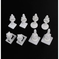 4x Toilet Seat Hinge Bolts Replacement Screws Fixing Fitting Kit Repair Tools
