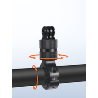 AliExpress EXSKOF Aluminum Bicycle Handlebar Mount For GoPro Hero 13 12 11 10 9 8 Insta360 SJCAM SJ4000 AKASO DJI Osmo Action Camera Accessories