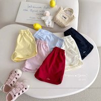1-10Yrs Kids Boys Shorts Summer Embroidery Children Boys Shorts Thin Elastic Waist Infant Babys Girls Shorts Boys Sporty Shorts