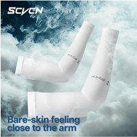 AliExpress NONE SCVCN Hot UPF50+ Sun Protection Sleeves Men Women Outdoor Cycling CoverCooling Fabric Sleeve Hiking Fishing Running Bikinglce