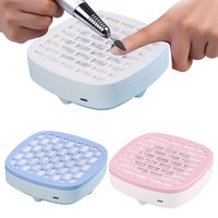 USB Nail Vacuum Cleaner Professional Dust Extractor Fan Powerful Suction With Remove Paper Filter For Nail Polishing Manicure