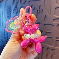 1pc Stylish Acrylic Keychain โ Durable & Chic Car Key Accessory for Men and Women, Perfect Gift for Friends