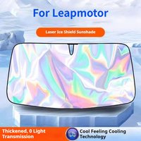 Car Sunshade Windshield Cover For Leapmotor C10 C11 C16 C01 T03 B10 Car Front Window Anti-UV Summer Sun Visor Shade Protector