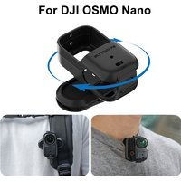 360° Adjustable Rotation Backpack Clip for DJI OSMO Nano Quick-Release Bracket Vlog Clip Mount for DJI Osmo Nano Accessories