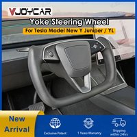 Model YL Yoke Handle for New Model Y Juniper Heating Yoke Steering Wheel For Tesla Personalized Racing Leather Customized Access