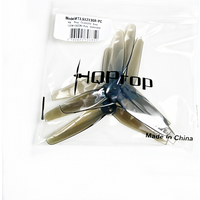 HQProp T3.5X2X3 Grey 3.5" 3-Blade Propellers, 2CW+2CCW, 1.5g PC Material