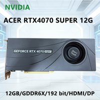 RTX 4070 SUPER 12G GPU RTX 4070S 288-1N714-010A8 gaming graphics card support PCI-E 4.0 12GB GDDR6X 192bit HDMI DP Desktop PC