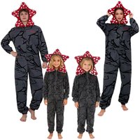 New Adult Kids Fall Winter Thicken Cannibal Flower Demogorgon Cosplay Costume Comfortable Flannel Fabric Pajamas Halloween Suits