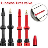 AliExpress NONE 2PCS Presta F/V Valves 44/60mm CNC Machined Anodized Nipple for MTB Road Bike Tubeless Carbon Rims W/ Tool