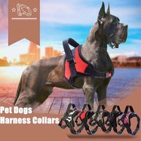 Adjustable Dog Harness Pet Large Dog Walk Out Harness Vest Collar with Hand Strap for Small Medium Large Dogs Pets Accessories