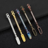 5 Stück Mini-Schaufeln Pulverlöffel Küchenzubehör 10 Stück Zigaretten-Metall-Mikro-Tuning-Flaschen Tee Kräuter Pulver Spaten Werkzeuge Zubehör