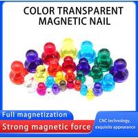 Colorful Magentic Pushpins Whiteboard Magnets Mini Map Magnets Strong Magnetic Refrigerator Magnet Office Supplies