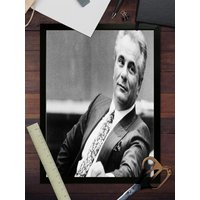 John Gotti Canvas Art Poster, Wall Art, Picture Print, Modern Family, Bedroom Decor, Posters,Decorative painting