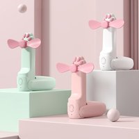 USB 1200mAh Recharge 3 in1 Pocket Fan Mini Handheld Fan Hand Held Small with Power Bank Emergency Light For Outdoor Home Office
