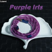 Culemi-07 2 Core Earphone Cable 2.5/3.5/4.4mm MMCX/QDC/0.78 2Pin 6N OCC Replace Upgrade Balanced Cable