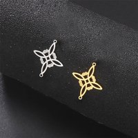 5pcs/Lot Witch Knot Charms For Jewelry Making Wholesale Witch Knot Amulet Pendant Accessories Diy Gift