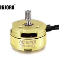 INJORA Fat Viper Gold Edition 2204 Brushless Outrunner Motor for 1/18 TRX4M