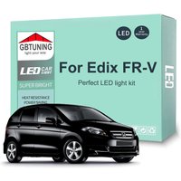 10Pcs Cars Accessories For Honda Edix FR-V FRV 2004 2005 2006 2007 2008 2009 2010 Canbus Dome License Plate LED Interior Light
