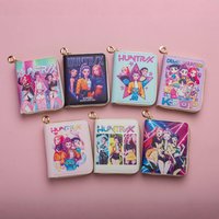 New Popular Anime Short Cartoon Wallet, Cute Student Coin Purse, Fashion Mini Handbag Lovely Daily Storage Bag For Kids Girls