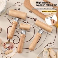 1PCNew Wooden Pastry Dough Roller Easy To Use Smooth Baking Roller For Rolling Out Even Crusts/Pizza Crusts / Other Baking Tools