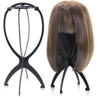 1/2/3 pcs Wig Stand Durable Easy Assembly Wig Cap Holder Portable Plastic Hair Hat Displaying Stand Ideal for Home Salon Travel