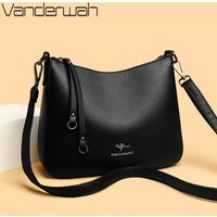 Genuine Brand Top Quality Leather Shoulder Crossbody Sac Luxury Women Bags Handbags Designer Casual Female Messenger Bag 2025