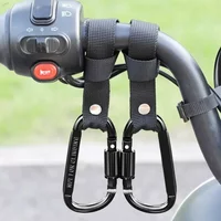 AliExpress NONE High Quality Motorcycle Electric Scooter Hook Front Hook Aluminum Alloy Handlebar Hook for Bicycle Handlebar Hook Clip No-Drill
