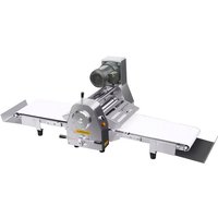 380mm 520mm Croissant Machine Dough Sheeter Automatic Table Top Dough Sheeter Roller Electric