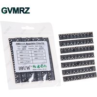 70PCS 7Values AMS1117 Regulator Chip Kit SOT223 (1.2/1.5/1.8/2.5/3.3/5.0/ADJ) for Arduino DIY Electronic Power Supply Project