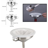 100/120/200/300/400/450 Mesh Strainer Nylon Filter Stainless Steel Funnel Fruit Milk Traditional Chinese Medicine Oil White Wine