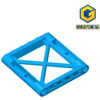 Gobricks GDS-1196 Support 1 x 6 x 5 Girder Rectangular compatible lego 64448 children's DIY Educational Building Blocks Tech