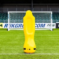 1.75m tumbler Soccer Goalkeeper Inflatable Dummies soccer free kick defensive wall Portable Football basketball training wall