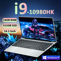 New Arrival Windows 11 i9 Laptop Intel Core i9 10980HK Gaming Laptops Bag 16GB DDR4 1TB SSD Notebook PC Gamer Computer Notebook