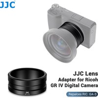 JJC Replaces Ricoh GA-3 Lens Adapter for Ricoh GR IV HDF Monochrome GR4 Attach GW-4 Wide Conversion Lens / 49mm filter Adapter