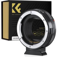 K&F CONCEPT EF to EOS R Adapter Auto Focus Lens Mount Adapter for Canon EF EF-S Lens to Canon EOS R/RF R3 R6 R50 Mount Cameras