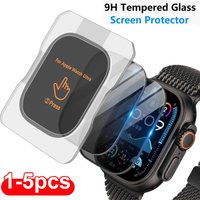 Tempered Glass for Apple Watch Ultra 1 2 3 49mm Privacy Screen Protector IWatch Ultra 49mm Seconds Installation Protective Film