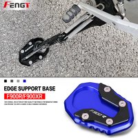 For BMW F900R F900XR F900 XR 2019 2020-2024 Motorcycle CNC Kickstand Foot Side Stand Extension Pad Support Plate Pedal Parts