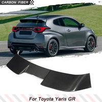 Carbon Fiber Car Rear Roof Racing Spoiler For Toyota Yaris GR 2020-2025 Car Rear Roof Rear Wing Car Accessories Auto Parts