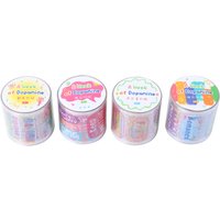 1PCS PET Colorful English Phrase Stickers Inspirational Quote Decor for Journal Scrapbooking