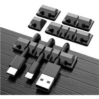 Silicone Cable Organizer USB Data Cable Winder Flexible Cable Management Cord Clips For Mouse Headphone Earphone Car Wire Holder