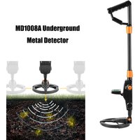 MD1008A DM3004A Underground Metal Detector Portable Adjustable Beep Alarm Gold Digger Waterproof Silver Search Seeker For Child