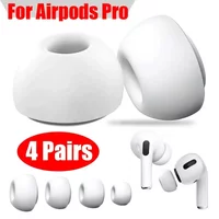 1-4 Pairs Silicone Ear Tip Cover Replacement Earbud XS/S/M/L Size Silicone Earbud Tips Covers for AirPods Pro 1st 2nd generation