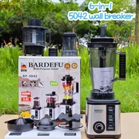 220V 3L Blender 6 in 1 Stainless Steel Icebreaker Large Capacity Wall Breaker Meat Grinder Juicer Household Commercial Salad