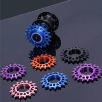 AliExpress NONE ENELL Single Speed Flywheel Conversion Kit 18T HG Cassette Cog MTB Road Bike Sprocket for Freewheel Chain Bicycle Freewheel
