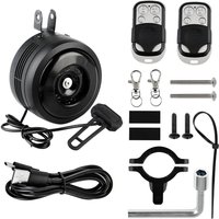 AliExpress XC USHIO 125db USB Recharged Bicycle Electric Bell Motorcycle Scooter Electric Bike Horn Safe Anti-theft Alarm Bell Super Loud 1300mAH