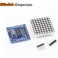 LED Dot Matrix Module MAX7219 Display Module DIY Kit SCM Control Module